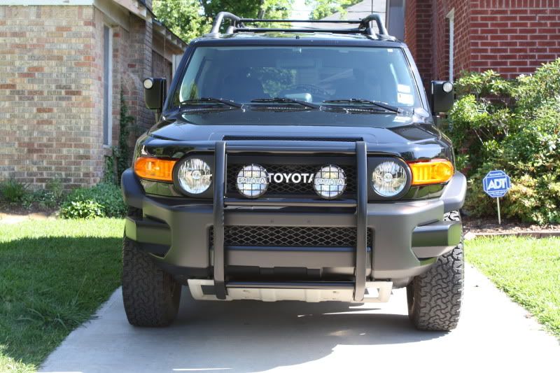 Push bar for toyota f j cruiser