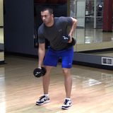 Bent Over Row, Dumbbell, Alternating