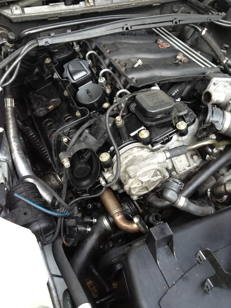 Where is the turbo filter on bmw 320d #7