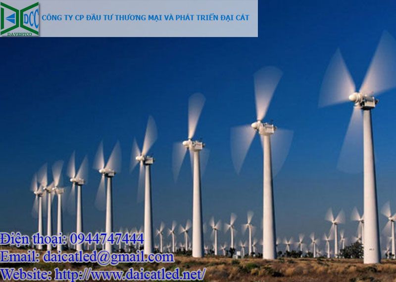 Máy Phát Điện Gió công suất 400W, 600W, 800W, 1KW, 1.5KW, 2KW, 3KW...