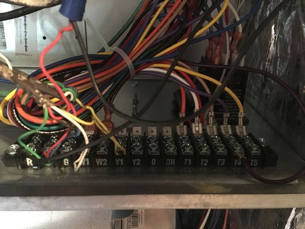 Need Help With Th8321 Install Dehumidification Setup