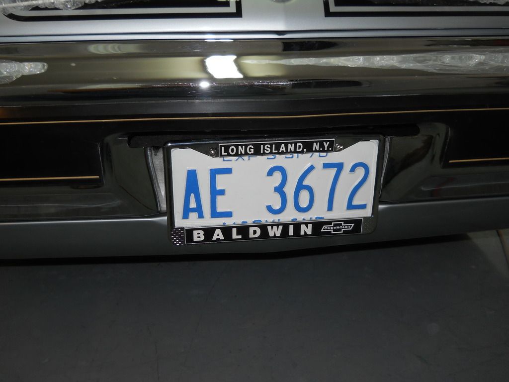 Personalized/Vanity Plates Team Chevelle