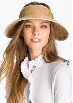 Sun visor hat