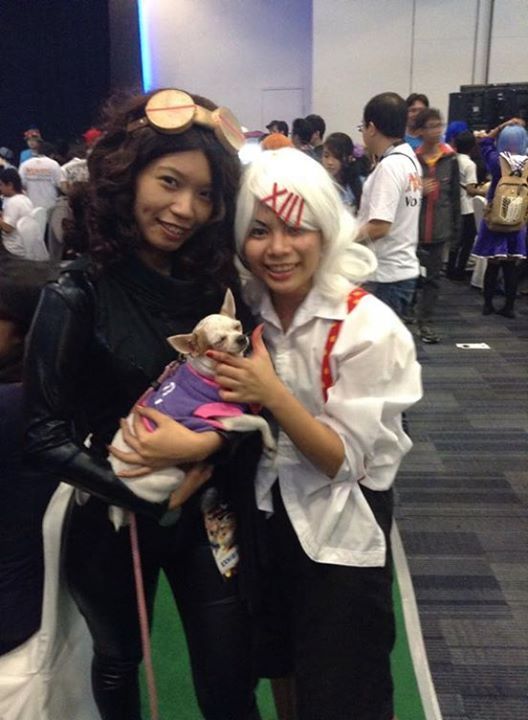 Jaya Ballard with Tokyo Ghoul's Suzuya Juuzou