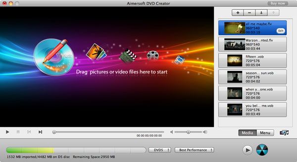 Burn MP4 to DVD Burn MP4 to DVD