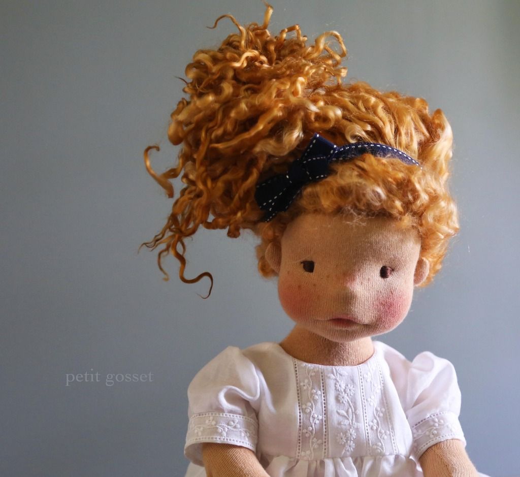 Sasha - a 17" Fiber Art Doll by Petit Gosset Sasha - a 17" Fiber Art Doll by Petit Gosset