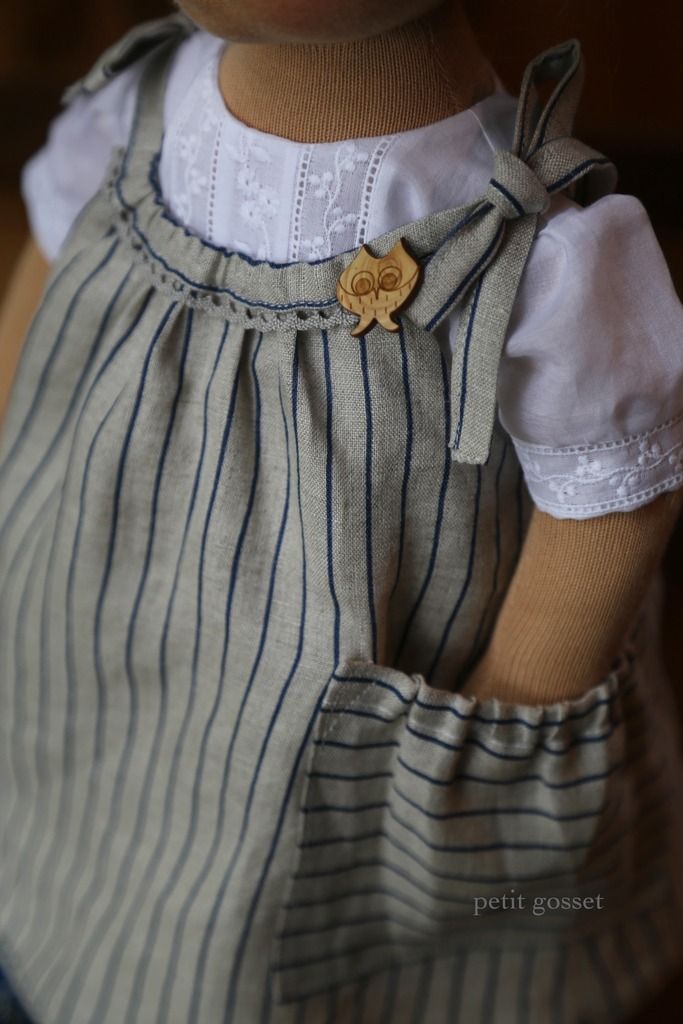 Sasha - a 17" Fiber Art Doll by Petit Gosset Sasha - a 17" Fiber Art Doll by Petit Gosset