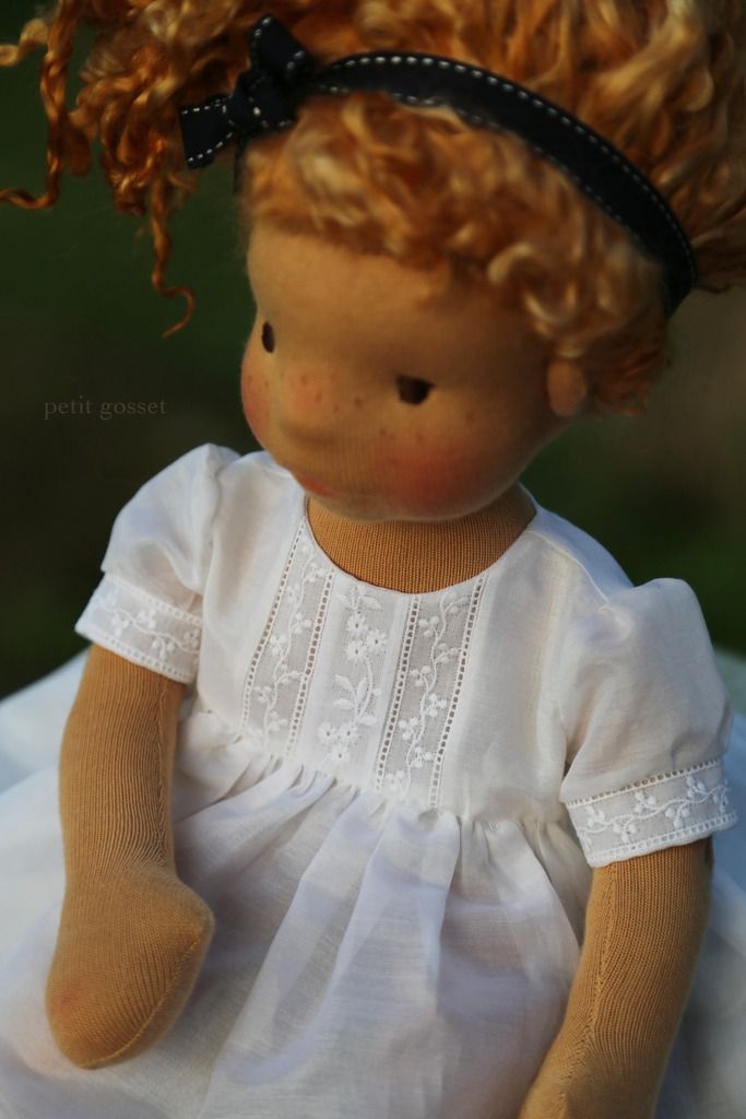 Sasha - a 17" Fiber Art Doll by Petit Gosset Sasha - a 17" Fiber Art Doll by Petit Gosset