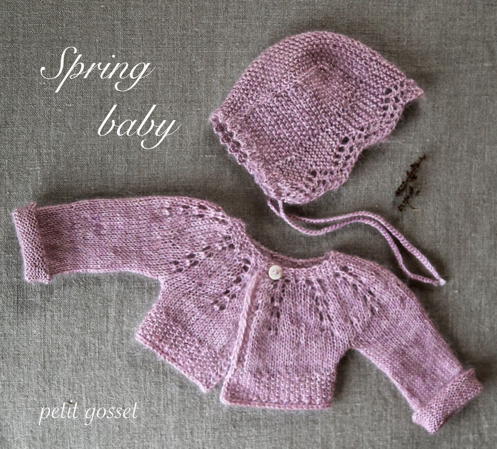 Spring Baby Set for a 16" doll
