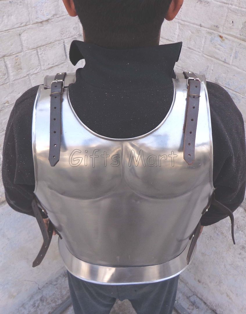 Medieval Iron Muscle Roman Metal Armor Breastplate16g Sca Battle Ready Cuirass Ebay 