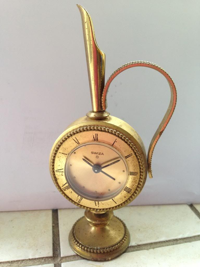 Novelty Swiza 8 Brass Alarm Clock UK Watch Forum