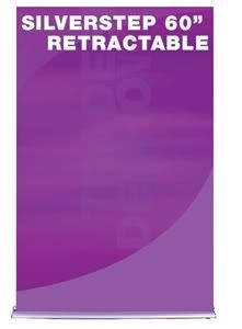 SilverStep Retractable Banner Stand 60" (c) brockguy819 pull up banner stands