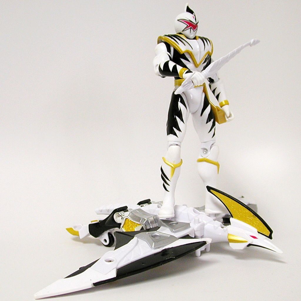 power rangers dino thunder white ranger megazord