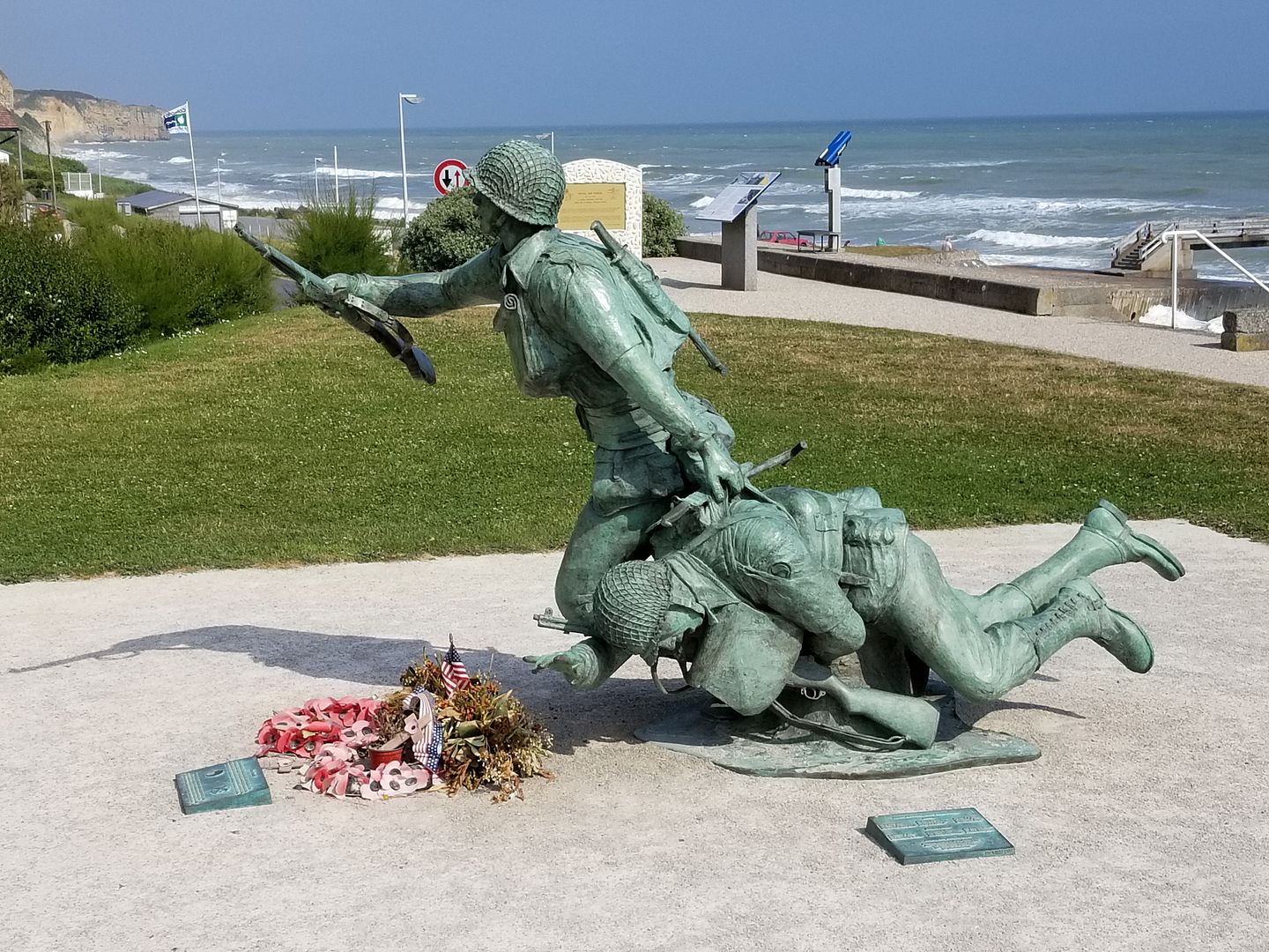 We visited Omaha beach last Summer, and it was a very solemn experience ...