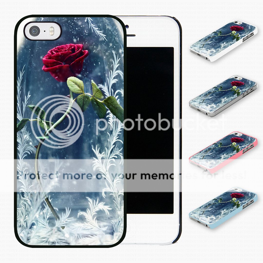 Rose Beauty And The Beast Movie Hard Phone Case Cover Fits Iphone