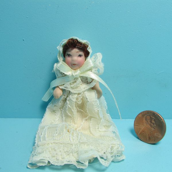 miniature porcelain baby dolls