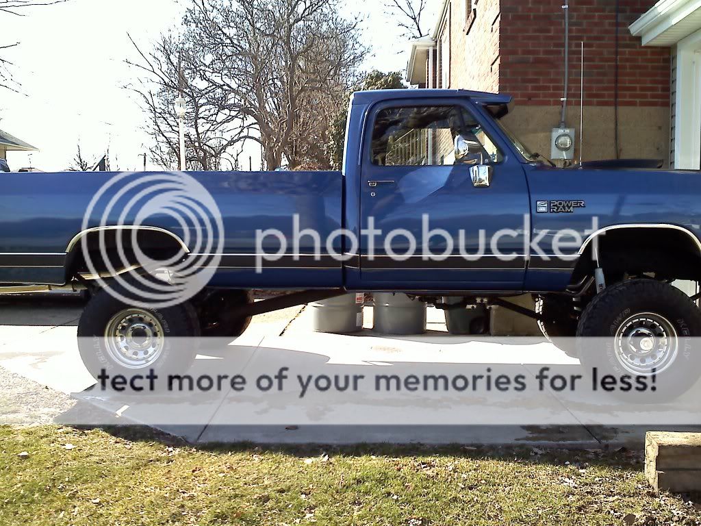 90w150 with 8 in lift - Dodge Ram, Ramcharger, Cummins, Jeep, Durango ...