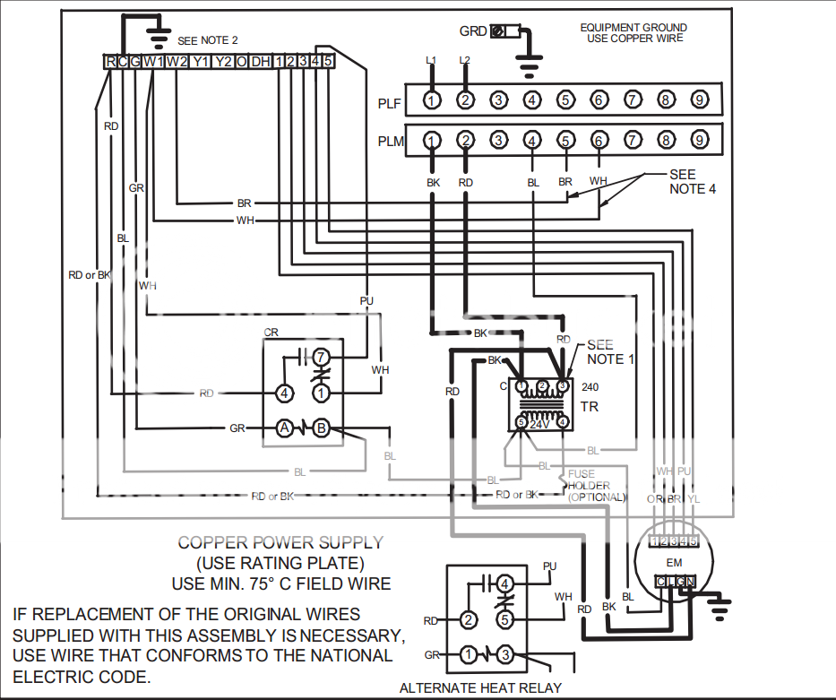 Need help with TH8321 Install/Dehumidification Setup - DoItYourself.com ...