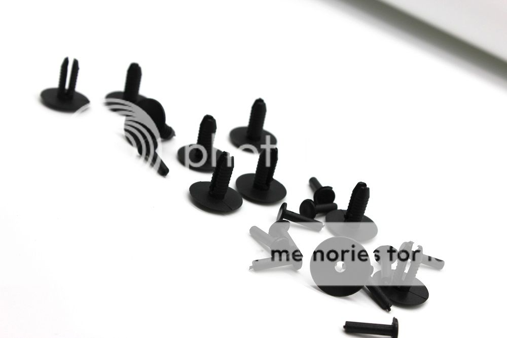 10 x FIAT PORTA carrozzeria paraurti modanature clip