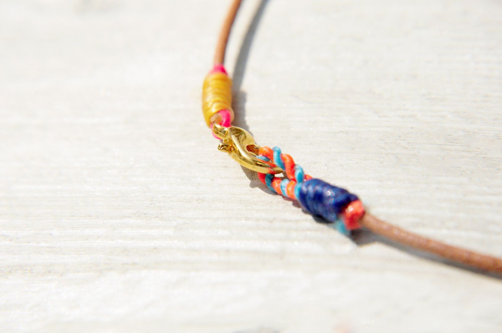 Valentine's Day Gifts Valentine's Day Gifts / Forest Girl / Rainbow Gradient Silk Wax Line English Glass Necklace Short Chain Long Chain Clavicle Chain-Dandelion Forest + Silk Wax Line Leather Cord - Long Necklaces - Glass Multicolor