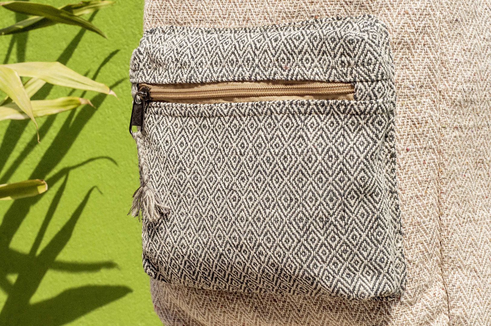 バレンタインデーのプレゼントは、綿とリネンのステッチデザインのバックパック/ショルダーバッグ/国家の登山バッグ/パッチワークバッグ/旅行のバックパック/コンピュータバッグ/手作りバッグ南アメリカの生活の幾何学的な正方形のバックパック - リュック・バックパック - コットン・麻 多色
