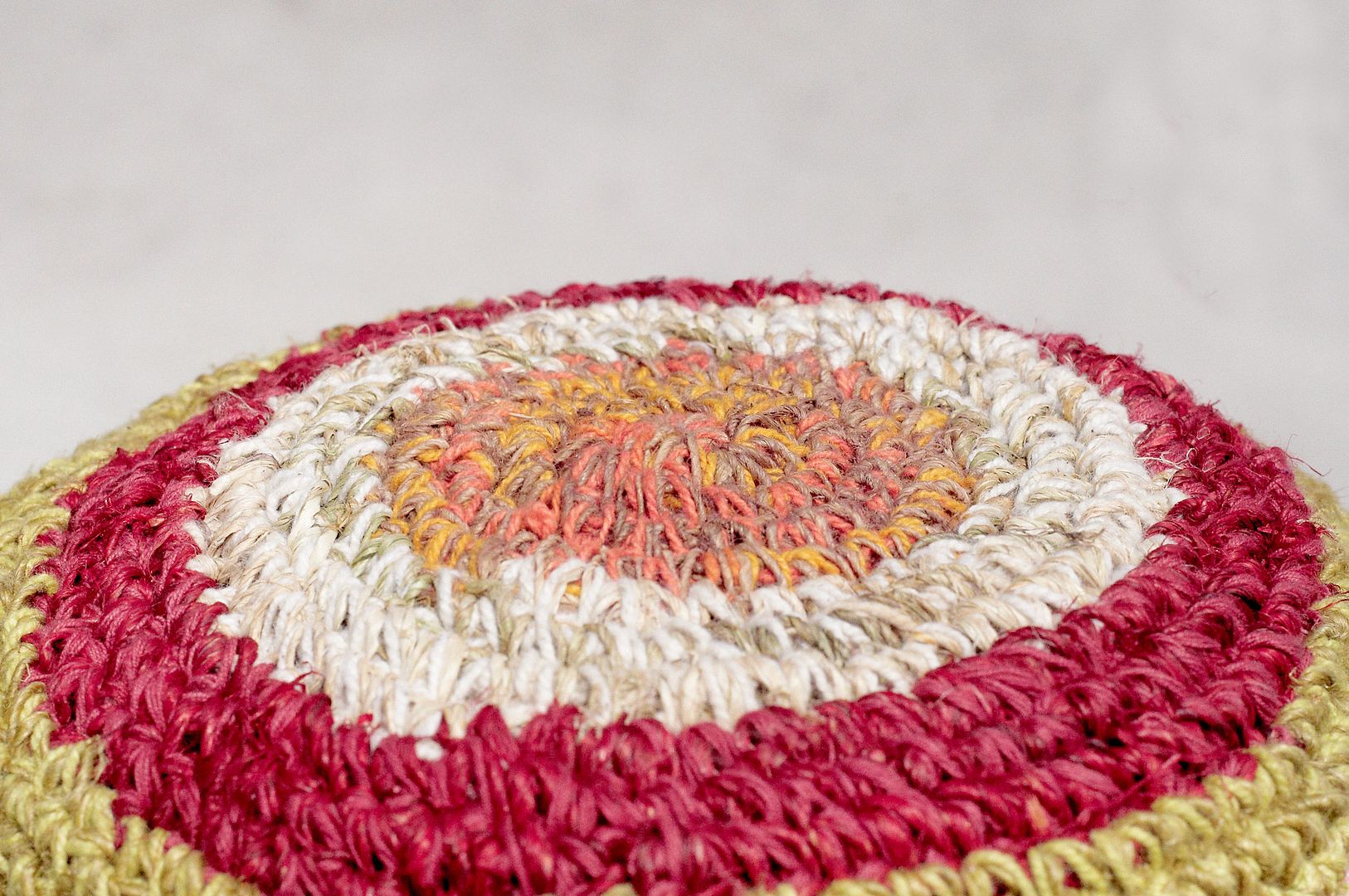 Valentine's Day gift a limited edition of hand-woven cotton Linen cap / knit cap / hat / straw hat / visor / crocheted hat - South wind bright tropical flowers woven Department of Forestry - Hats & Caps - Cotton & Hemp Multicolor