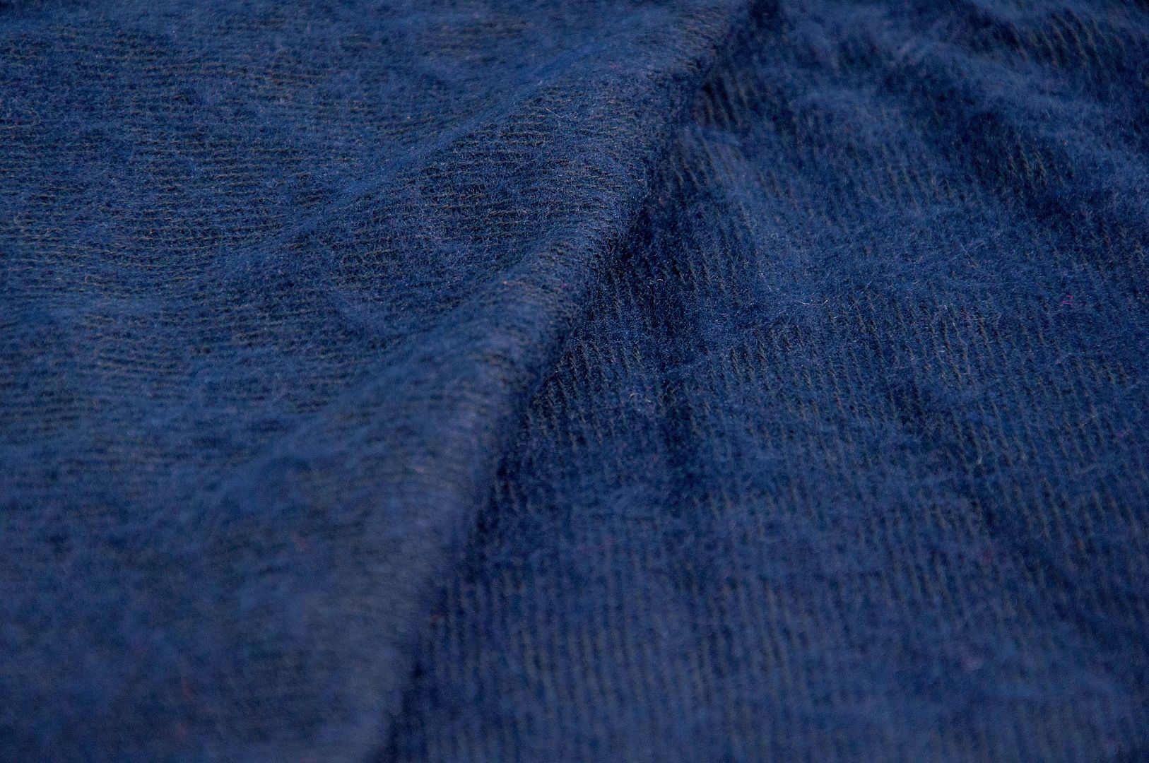 Pure wool shawl / knit scarf / knitted shawl / blanket / pure wool scarf / wool shawl - Zhang Qing - Knit Scarves & Wraps - Wool Blue