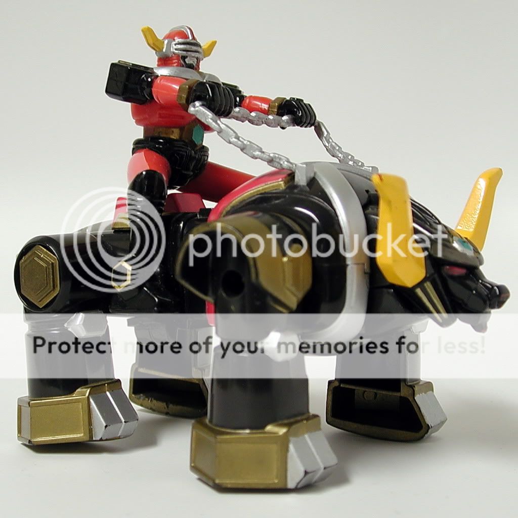 All 6 Power Rangers Lost Galaxy Megazord Torozord Centaurus Stratoforce ...